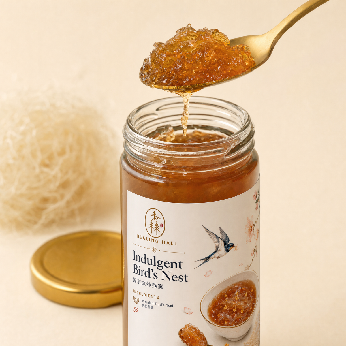indulgent bird's nest
