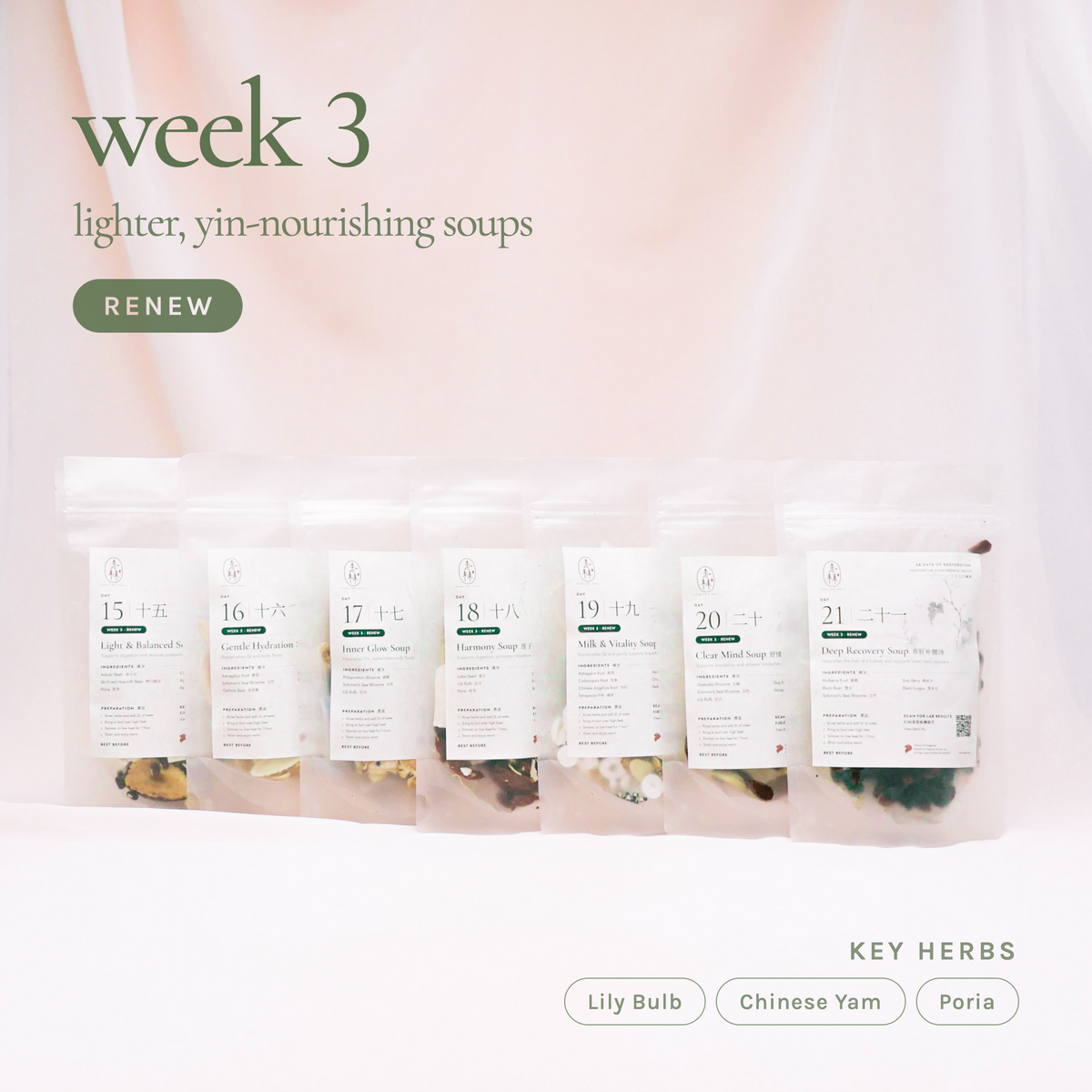28-day Restful Confinement set